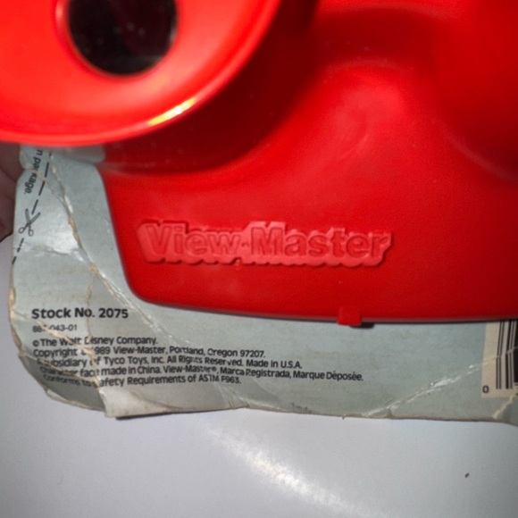 Mickey Mouse 3D View Master Reel View-Master Toy, Vintage Toy w/ one reel - Picture 4 of 5